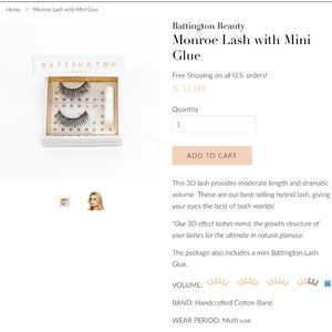 Battington False Eyelashes